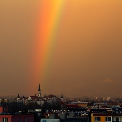 Duha nad Olomoucí