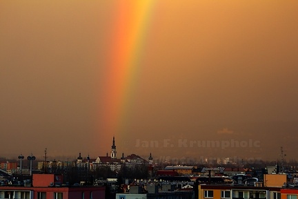 Duha nad Olomoucí