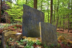 Lichtenštejnovy pamětní desky ve zdiměřském lese