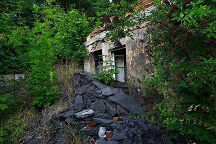 Bývalé vojenské lázně poblíž fortu Tabulový vrch (Tafelberg)