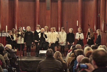 Vánoční koncert ZŠ Stupkova - Husův sbor 16.12.2014