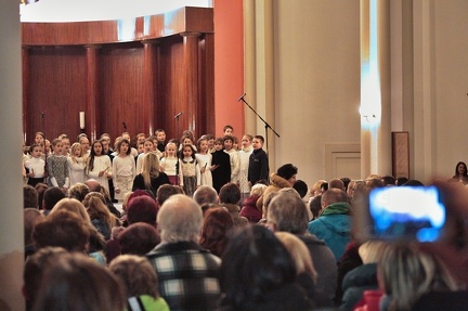 Vánoční koncert ZŠ Stupkova - Husův sbor 16.12.2014