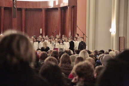 Vánoční koncert ZŠ Stupkova - Husův sbor 16.12.2014