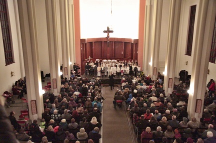 Vánoční koncert ZŠ Stupkova - Husův sbor 16.12.2014