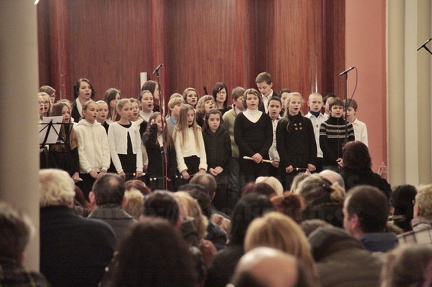 Vánoční koncert ZŠ Stupkova - Husův sbor 16.12.2014