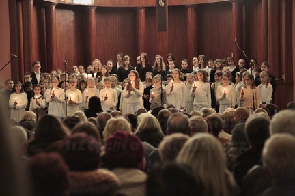 Vánoční koncert ZŠ Stupkova - Husův sbor 16.12.2014