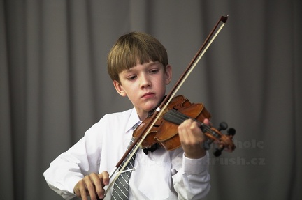 Houslový koncert ZUŠ Iši Krejčího