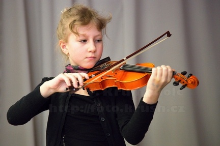 Houslový koncert ZUŠ Iši Krejčího