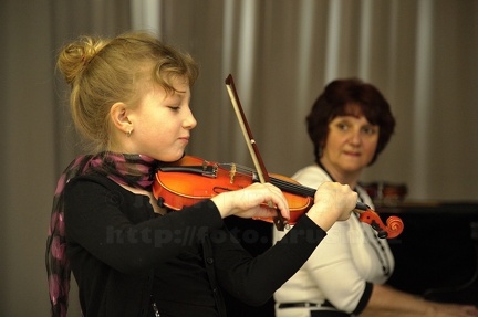 Houslový koncert ZUŠ Iši Krejčího