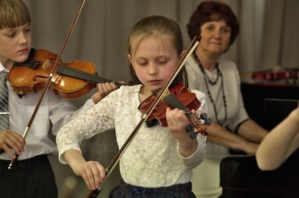 Houslový koncert ZUŠ Iši Krejčího