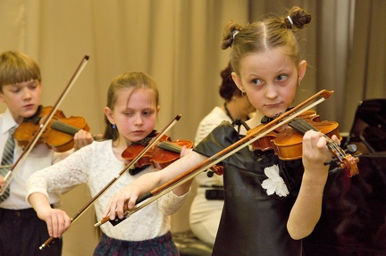 Houslový koncert ZUŠ Iši Krejčího