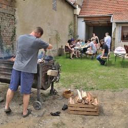 Pavlovy narozeniny - grilování 23.7.2016