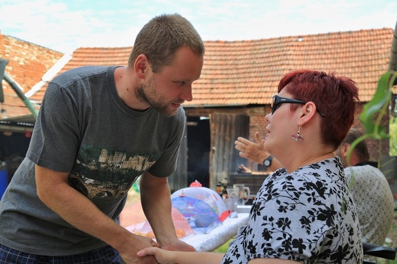 Pavlovy narozeniny 23.7.2016 - grilování selátka