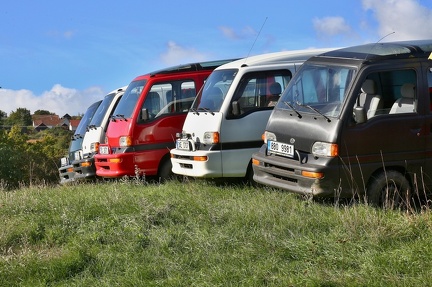 40. - jubilejní Subaru Libero sraz v Údolí Bílého potoka (40th anniversary Czech and Slovak Subaru Libero meeting)