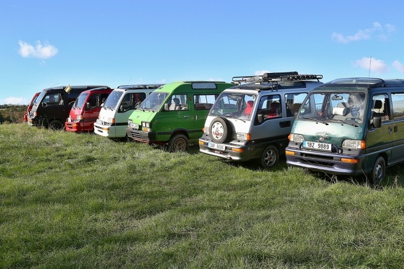 40. - jubilejní Subaru Libero sraz v Údolí Bílého potoka (40th anniversary Czech and Slovak Subaru Libero meeting)