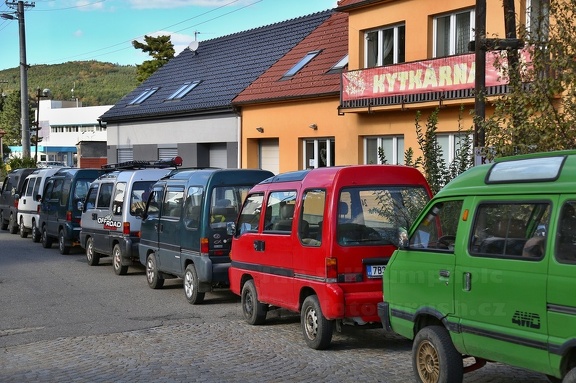 40. - jubilejní Subaru Libero sraz v Údolí Bílého potoka (40th anniversary Czech and Slovak Subaru Libero meeting)